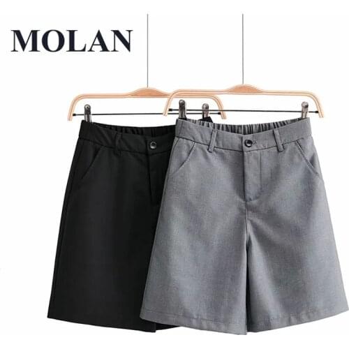 Женские завышенные шорты MOLAN China At AliExpress