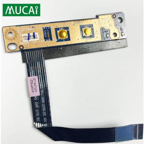 Original For Lenovo G470 G470AX G470A G475 G570 G575 G770 G780 G570L Power Button Board with Cable LS-6753P