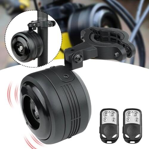 125db USB Charging 1300 mAh Bicycle Bell Electric Horn With Alarm Loud Sound for M365 MTB Bike Handlebar Safety Anti-theft Alarm