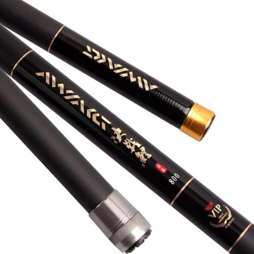 8/9/10/11/12/13M Telescopic Fishing Rod Ultralong Carbon Fiber Rod peche a la Carp Fishing Olta With Spare Parts Gifts J335