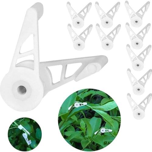 HOT 10 Pcs Plant Branches Bender 360 Adjustable Angle Plant Bender For Plant Low Stress Training Control Fixing Clip
