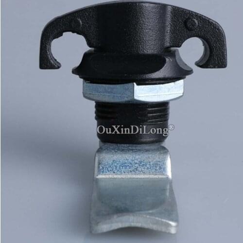 10PCS MS714-3,Black Handle Cabinet Cam Lock,for High and Low Voltage Cabinet, Distribution Box, Switchgear,Control Cabinet GF244