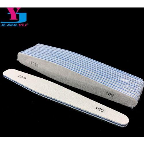 10 X High Quality Professional Nail File 150/150 Lime Per Unghie UV Gel Nail Polish Nail Buffer Block Drop Acrylic Nails Files