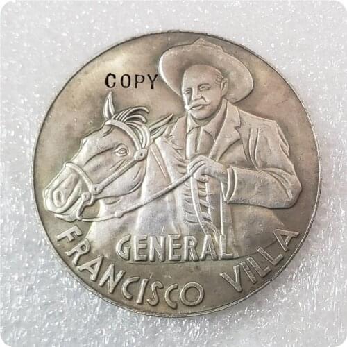 1960 "General Francisco Villa" Medallic 50 Pesos Copy