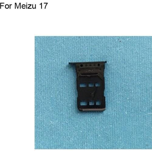 2PCS Tested Good For Meizu 17 SIM Card Tray Holder Carrier Nano Card Tray Slot Holder Replacement For Meizu17