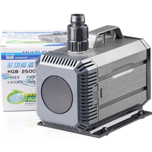 24/40/60w Ultra-quiet Submersible Water Pump Aquarium Fish Tank Fountain Pond Aquarium Statuary Hydroponics Powerful Water Pump