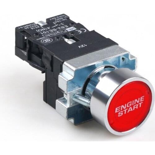 35% Hot Sales!!! 12V LED Car Engine Power Start Ignition Starter Push Button Toggle Switch Panel