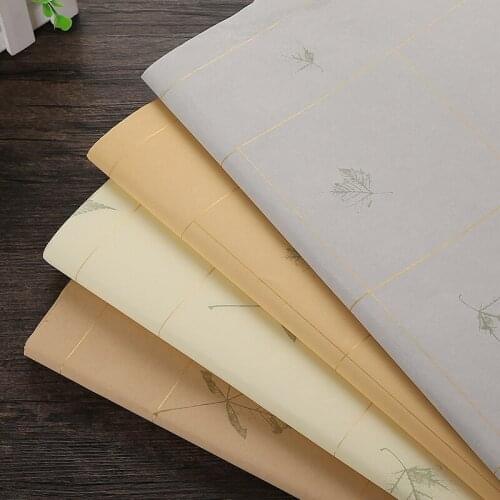 40 Sheets 34*138cm Chinese Calligraphy Paper with Grid Brush Ink Xuan Papers Half-Ripe Rice Paper for Calligraphy Lover Beginner