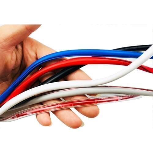 6 Colors Car Door Protector Moldings Side Anti-Rub Protection Rubber Strip For Mazda 2 3 5 6 CX-5 CX-7 CX-9 Atenza Axela M3 MX5