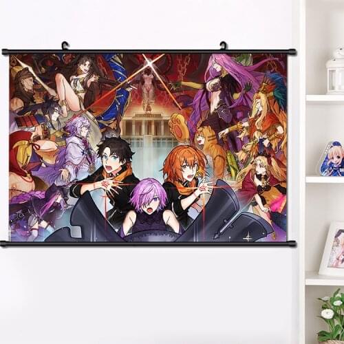 Anime Fate/Grand Order Zettai Majuu Sensen Babylonia Leonardo da Vinci Wall Scroll Poster Manga Home Wall Hanging Poster 40x60cm