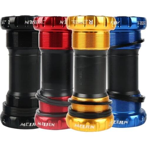 Mountain Bike Chain Wheel Bottom Bracket Shell 68/73 86/92mm Press-fit BB Thread Type Bicycle Integrative Crankset Bearings Axis