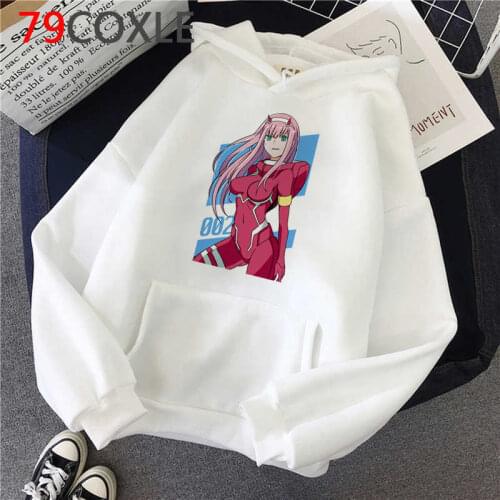 Darling in the Franxx Zero Two hoodies male plus size anime male hoody y2k aesthetic 2021
