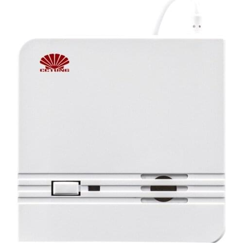 433MHz Water Leakage Sensor with Sound & Flash Alarm Test & Hush Button for Vcare Wireless Smart Home Alarm Security System