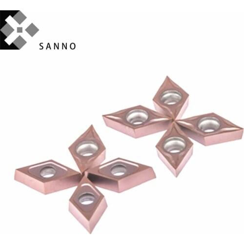 DCGT11T302-UM 1125 turning lathe cutting tools blade high hardness DCGT cnc carbide inserts external turning tool