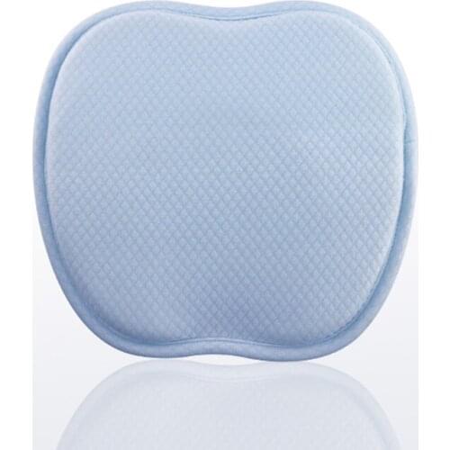 Baby Memory foam material cotton surface comfortable infant shapable concave sleeping infant pillow on sale B-BPT003