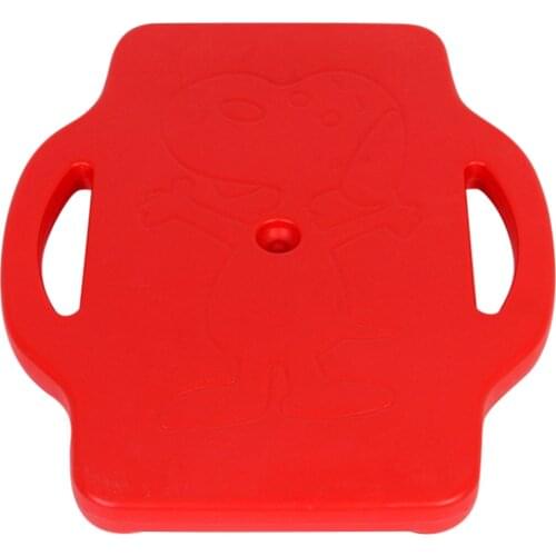 Childrens Safety Plastic Scooter Board Handled Scooting Sliding And Racing Scooter Seat With Swivel Casters For Children