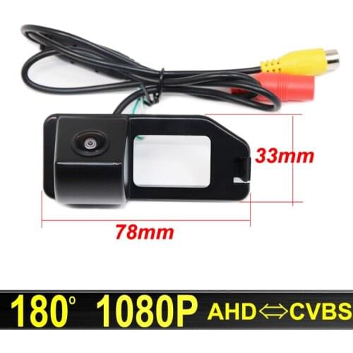 180 Degree AHD 1920x1080P Special Vehicle Night Vision Car Rear View Parking Backup Camera for Toyota Camry 2012 2013 2014 2015