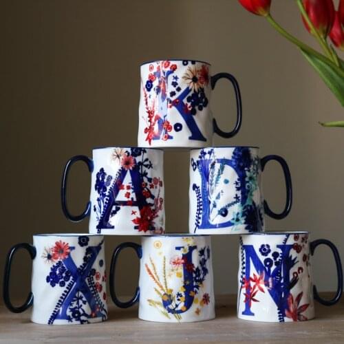 S C H N R D A limited Words Ceramics Mugs coffee mug Milk Tea office Cups Drinkware the Best Gift for friends and family