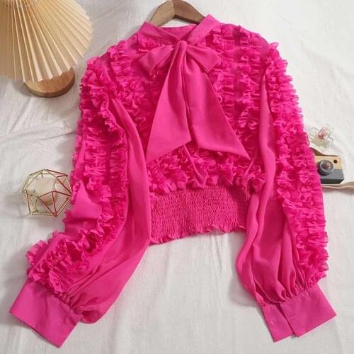 LWAIXS Pink Blouses