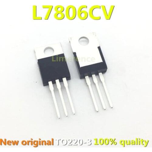 10PCS L7806CV L7806 TO220 7806 MC7806 LM7806 TO-220 new and original IC Chipset