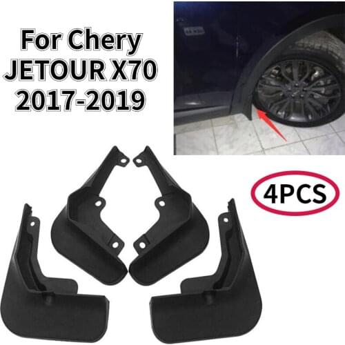 Front Rear Mudflasp Mudguard Fender Mud Flap Guard Splash Car Accessories Auto Styling For Chery JETOUR X70 2017-2019 Jetour