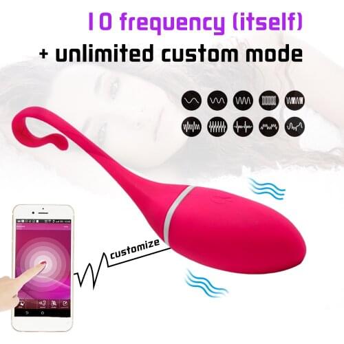 APP Bluetooth Wireless Control Vibrator USB Vibrating Jump Eggs Vibrators Kegel Vaginal Tighten Exercise Geisha Ball Ben Wa Ball