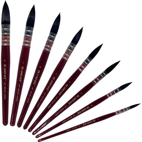 1Pcs Artist Hand-Painting Drawing Brushes Professional Watercolor Brush Pen for Water Color Painting Drawing School Art Supplies