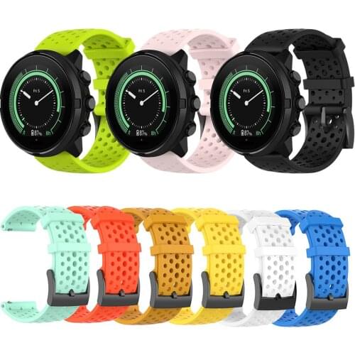 Silicone Replacement Band Strap for Suunto 9/9 Baro D5 /Spartan Sport/Spartan Sport Wrist HR/Baro Copper Watch Bracelet Belt
