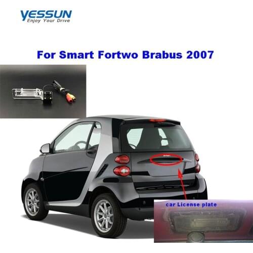Yessun Car Rear View Camera For Smart Fortwo Brabus 2007 HD CCD Night Vision backup camera/license plate camera