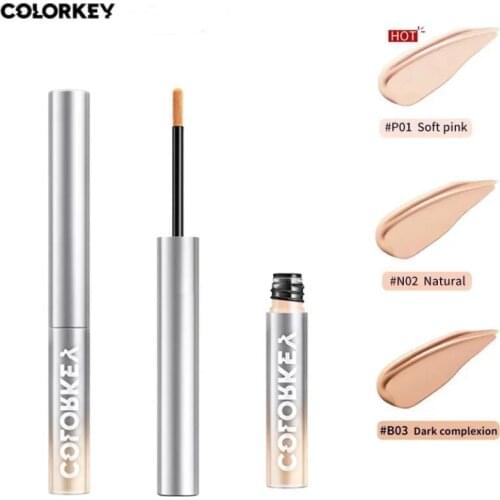 Liquid Concealer Cream Full Coverage Makeup Moisturizing Acne Mark Dark Circles Cover Lasting Tool for Base Cosmetics