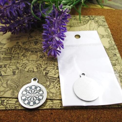 20pcs--"Dart Board"stainless steel charms more style for choosing DIY Charms pendants for necklace