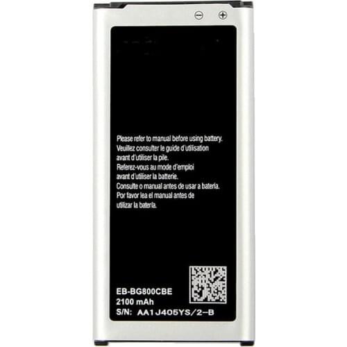 1x 2100mAh EB-BG800BBE EB-BG800CBE Battery For Samsung Galaxy SV Mini S5 mini G870 SM-G800F G800 G870A G870W Batteries