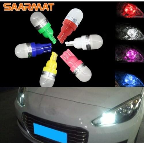 2 T10 W5W LED Bulb Wedge bulb Signal bulb reading light For Peugeot 206 207 308 408 406 508 307 407 406 2008 3008 4007 4008 5008