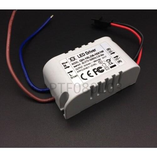 5 Pcs Isolation 10W AC85-277V LED Driver 6-10x1W 300mA DC18-34V LED PowerSupply Constant Current Ceiling Lamp Free Shipping