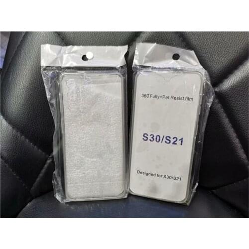 50Pcs/Lot TPU+PC 2 in 1 Back Phone Case For For Samsung S21 Plus Ultra S20 S20FE A01 Core A42 A90 5G A12 Full Cover Protection