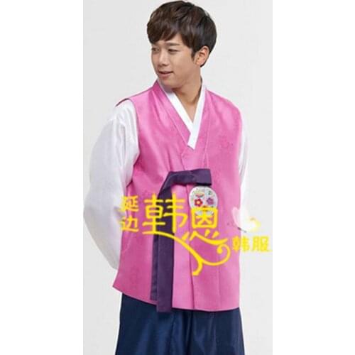 South Korea Imported Fabrics Mens Korean Clothing Korean National Costumes Han En-han He-ns1004 Jacket Men Sweat Suit