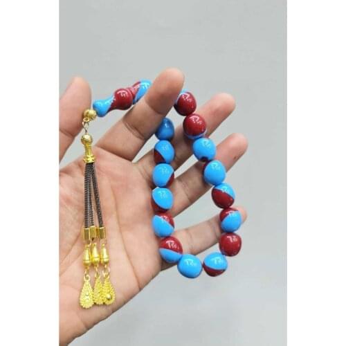 Islamic Tasbih Muslim Rosary Beads 33 Prayer Rosary For Men Bracelet For Men Accessory amber oltu amber stone Handmade Turkey