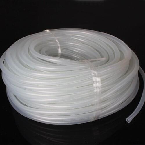 80m Soft Air Tube Aquarium Accessories Fish Tank Pump Hose For use with Air Pump Air Bubble Stone Check Valve Diameter 4x6mm