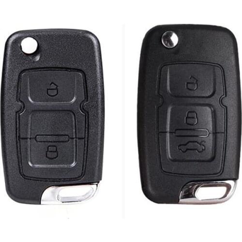 Replacement Flip Folding Remote Key Shell Case For Geely Emgrand EC715 EC718 GX7 GC7 SC5 SC6 SC7 SC715 Fob Key Cover
