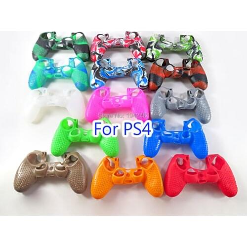 Anti-slip Silicone Case Protective Cover Skin Shell For Sony PlayStation Dualshock 4 PS4 Slim PS4 Pro Controller Game Accessory