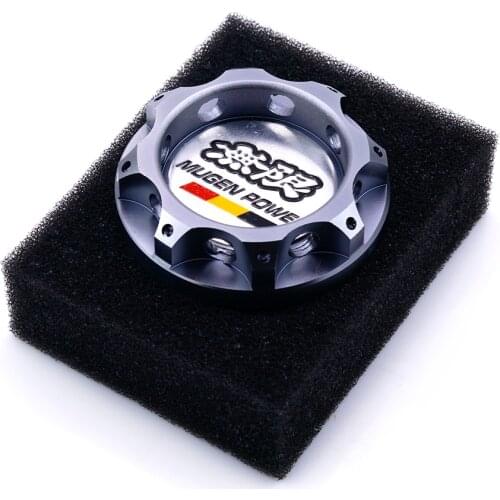 Titanium Mugen Power Aluminum Engine Oil Cap Tank Cover for honda car