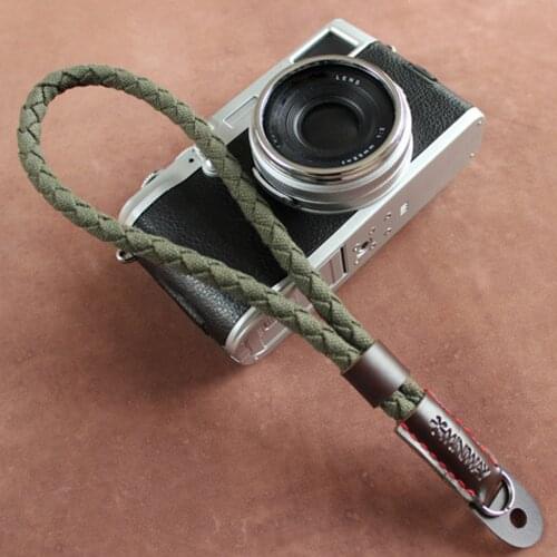 Besegad Camera Woven Wrist Strap Belt for Leica M9 M8 X2 Fujifilm X100S Finepix Panasonic GM1 Olympus PEN E-P5 Sony Alpha A7 A7S