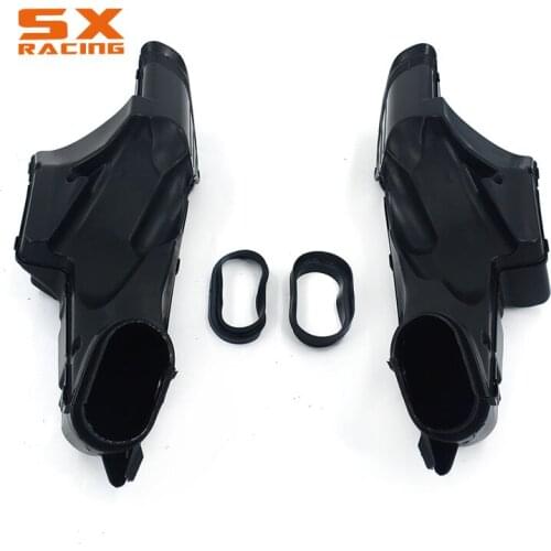 Motorcycle Black Plastic Air Intake Tube Duct Pipe For SUZUKI GSXR600 GSXR 600 GSXR750 GSXR 750 2006 2007