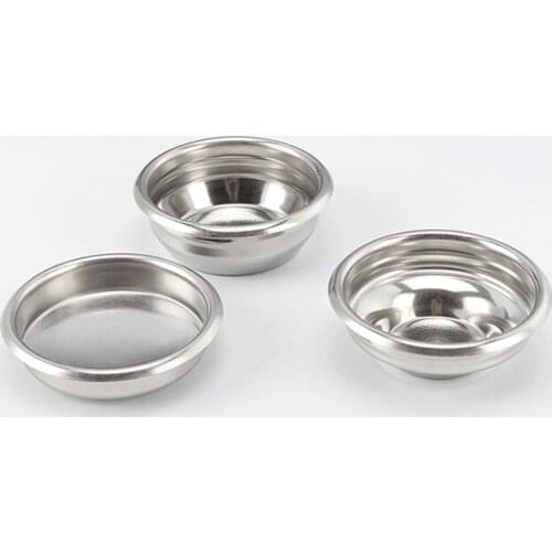 Single-part and double-part clean 51/58mm universal coffee machine accessories powder bowl J03