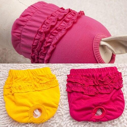 Pet Dog Female Belly Band Nappy Band Short Diapers Menstruation Sanitary Pants