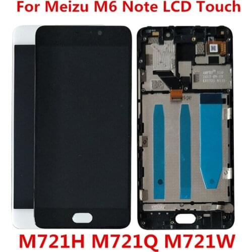 5.5'' Display For Meizu M6 Note LCD with Touch Screen M721H M721Q M721W Replacement M6 Note Display