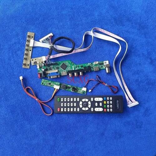 1920*1080 WLED/LCD KIT Matrix controller board VGA USB AV HDMI-compatible LVDS 30 Pin Analog Fit M236HGK/M236HJJ/M236HKG/M236HNJ