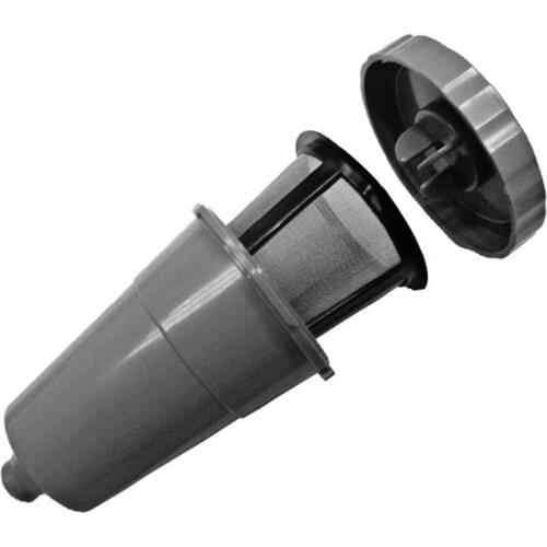 3 PCS Reusable Coffee Filter Cups with Spoon and Cleaning Brush Refillable K Cup Pods Coffee Capsule for Keurig 1.0 Serires