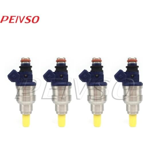 4x INP-065 MD175078 MD193266 Renovation fuel injector for For MITSUBISHI ECLIPSE SPYDER 2.4L 96~99 / GALANT DE ES LS 2.4L 94~98