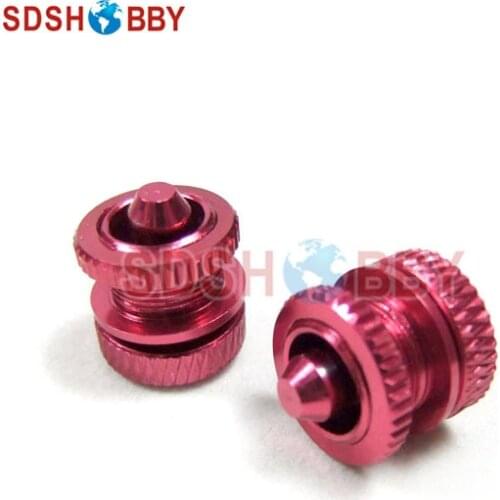 6STARHOBBY 2pcs* Super Fuel Plug/Fuel Dot with Fuel Filler Nozzle d4.5*D9mm (Yellow/ Blue/ Red)